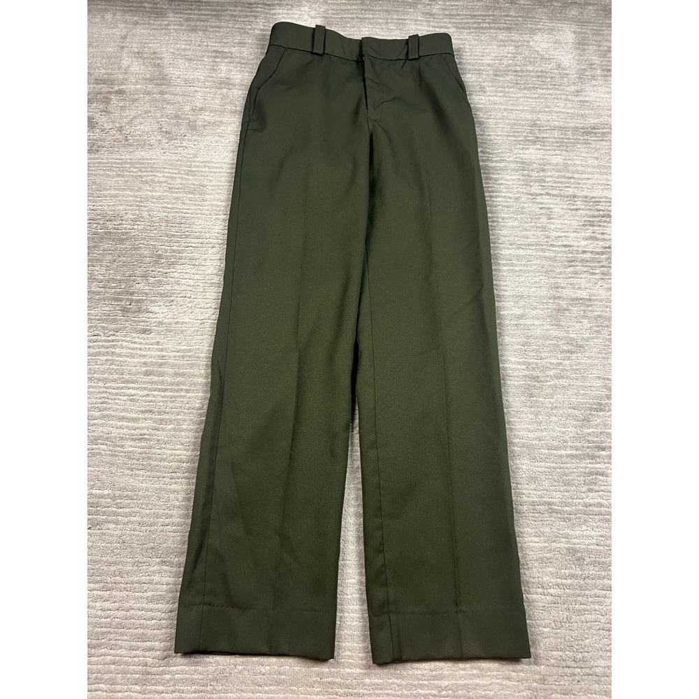 Horace Small Uniform Trousers Men 30 Olive Green Sentry 903 Cool-Flex Flat Front